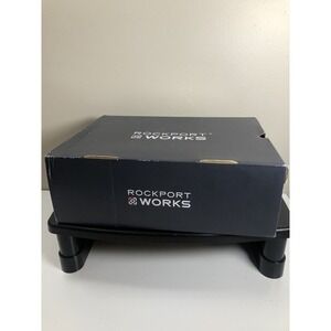 Rockport Works Carly Steel Toe Side-Zip Work Boot Women's Black US 7.5‎ NIB